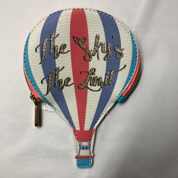 Posh Garden Handbags - Hot Air Balloon Coin Bag Phone Phone Purse